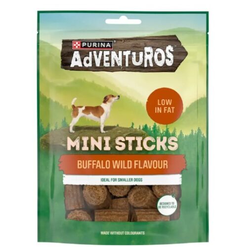 Purina Adventuros bölény,vad ízű jutifalat kutyáknak  - 90 g