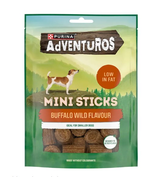 Purina Adventuros bölény,vad ízű jutifalat kutyáknak - 90 g