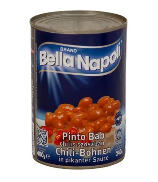 Bella Napoli Chilis Bab Paradicsomos 400 g