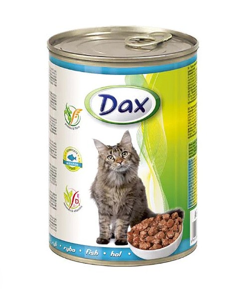 Dax nedves macskaeledel 415 g halas