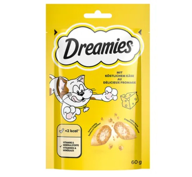 Dreamies macskacsemege Sajt (60 g)