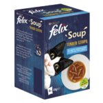 Purina Felix Soup Tender Strips halas 6x48g