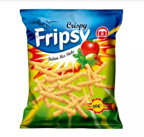 Fripsy snack 50 g Olasz fűszerkeverék ízű