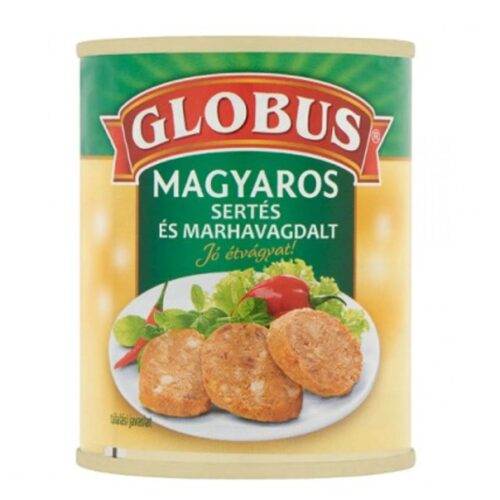 Globus Sertés-, És Marhavagdalt Magyaros 130 g