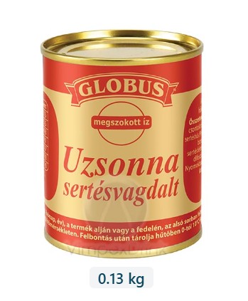 Globus DEKO Uzsonna Sertésvagdalt 130g
