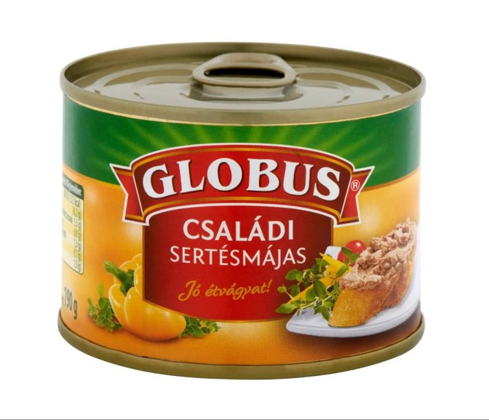 Globus családi sertésmájkrém 180 g