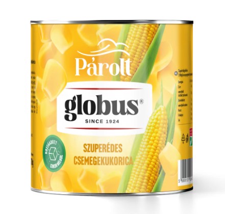 GLOBUS XXL Szuperédes csemegekukorica 680g/570g
