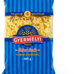 Gyermelyi 4 Tojásos Fodros Kocka száraztészta 500 g