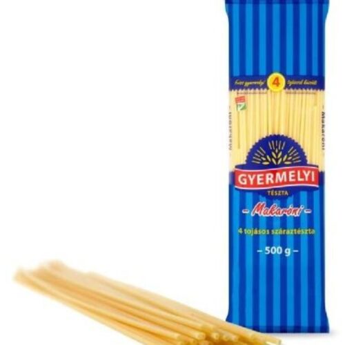 Gyermelyi 4 Tojásos Makaróni tészta 500 g
