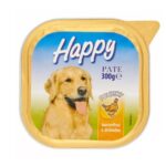 Happy alutálcás kutyaeledel, baromfi ízesítéssel 300g