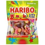 Haribo Wummis(kukac) F!zz gyümölcsízű gumicukorka 100 g