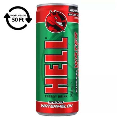 HELL Strong Energiaital Watermelon 0,25L