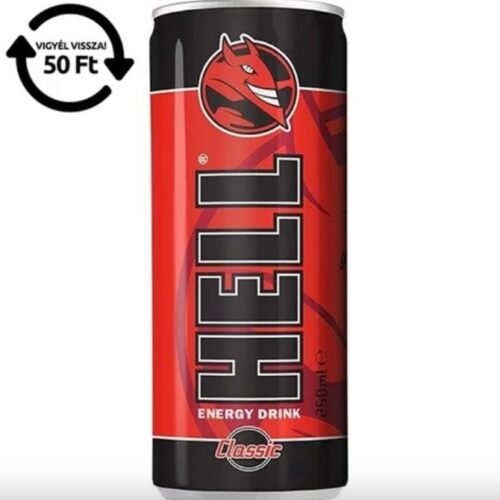 HELL "Classic" Energiaital, 250 ml