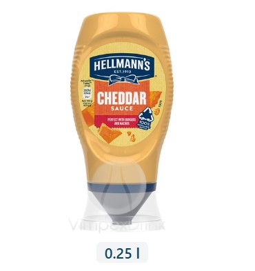 Hellmann's Cheddar sajtos szósz 250 g