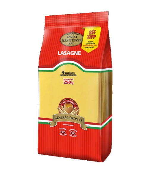 Izsáki 4 tojásos Lasagne 250g