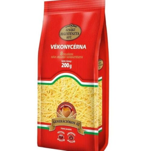 Izsáki Házitészta vékonycérna 8 tojásos 200g