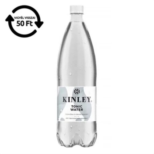 Kinley Tonic szénsavas üdítőital 1,5 l citrom-lime-citromfű