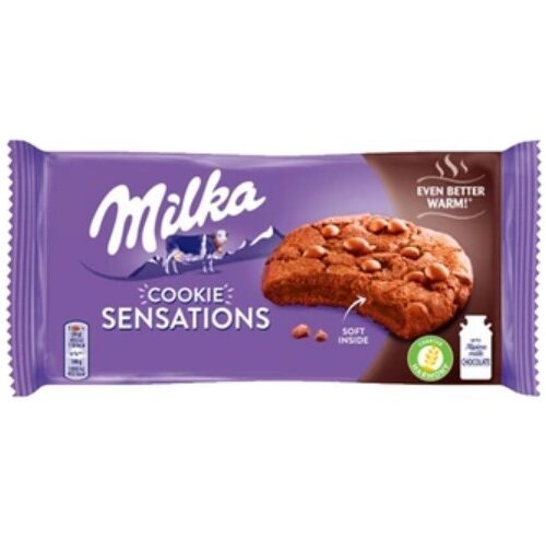 Milka keksz Sensations Soft Inside Choco 156g