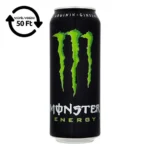 Monster Energy szénsavas ital koffeinnel, B-vitaminokkal, cukrokkal és édesítőszerekkel 0,5l