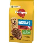 Pedigree Adult teljes értékű szárazeledel felnőtt kutyák számára marhával és zöldségekkel 500 g