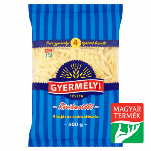 Gyermelyi 4 tojásos száraztészta 500 g rövidmetélt