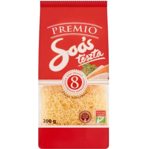 Soós Premio boglyas cérna házi jellegű 8 tojásos száraztészta