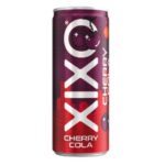 XIXO Cherry Coke cseresznye- és kólaízű, szénsavas üdítőital cukorral és édesítőszerrel 250 ml