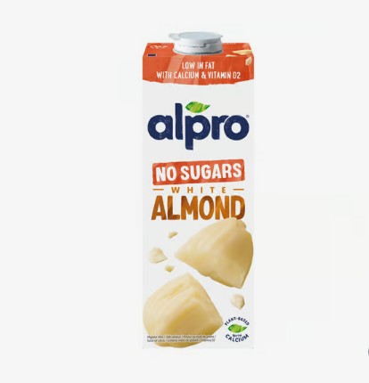 Alpro Cukormentes, pörköletlen mandulaital 1 l