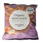 iopont Bio hagymás-borsos extrudált lencse 60 g