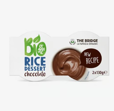 The Bridge Bio Kakaós rizs desszert 2x130g (gluténmentes) 260 g