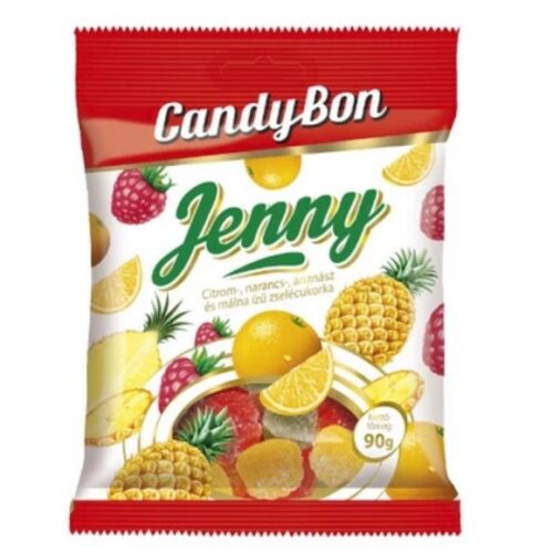 Candy bon Jenny zselécukor 90gr vegyes gyümölcs
