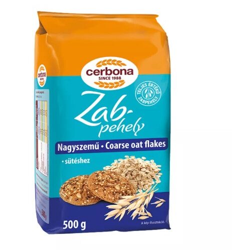 Cerbona Nagyszemű zabpehely 500g