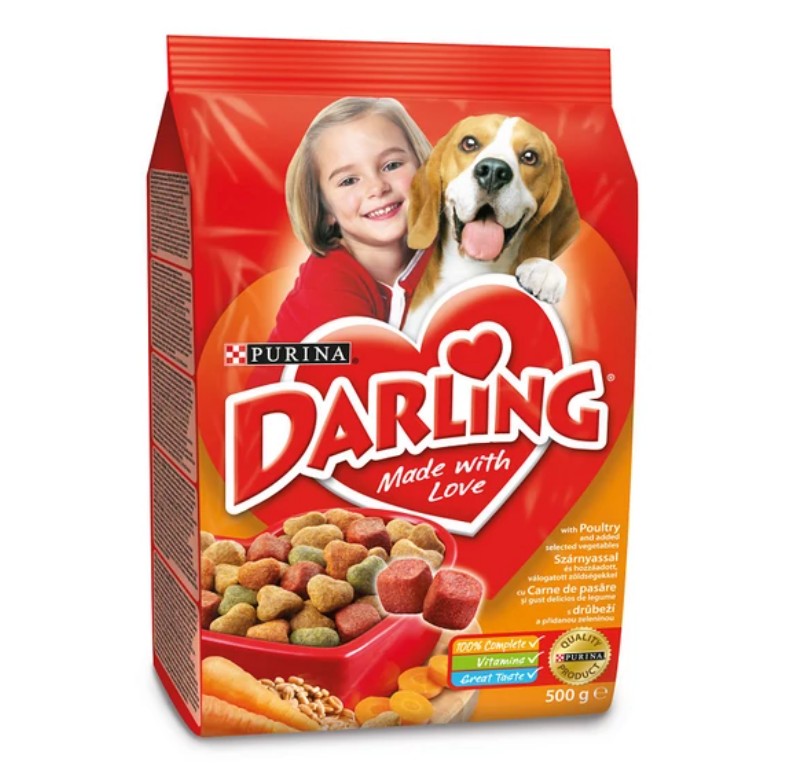 Darling szárnyas kutyaeledel 500g