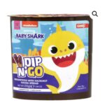Baby Shark Dip N’ Go Kakaós mogyorókrém és ropogós pálcikák 55g