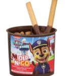 Dip N' Go Kakaós mogyorókrém és ropogós pálcikák 55g - Mancs Őrjárat