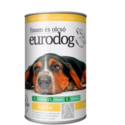 Euro Dog Kutyaeledel 1240Gr Csirkés