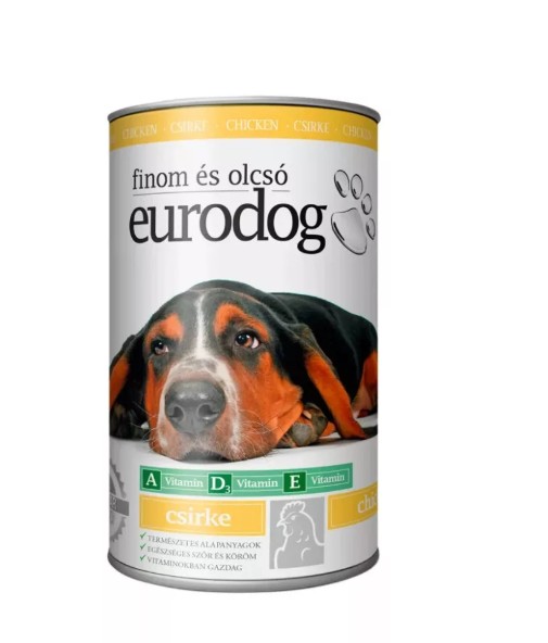 Euro Dog Kutyaeledel 1240Gr Csirkés