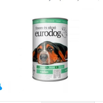 Eurodog vadas kutya konzerv 1240g