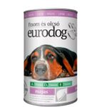 Eurodog kutya konzerv 1240g májas