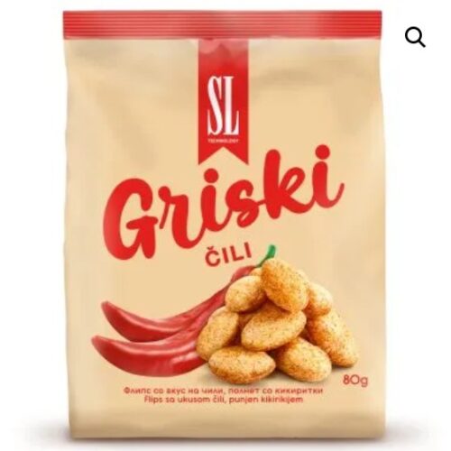 Griski Snack Földimogy.tölt. Chili 80g