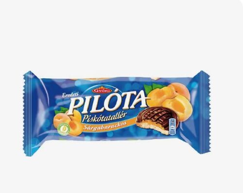 Győri Pilóta sárgabarackos piskótatallér 147 g