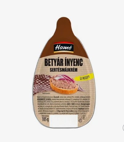 Hamé Betyár ínyenc sertésmájkrém 105 g