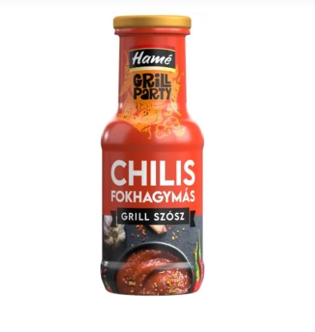 Hamé Grill Party chilis fokhagymás grill szósz 250 ml