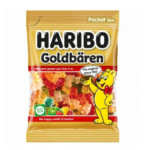Haribo Goldbären gyümölcsízű gumicukor 100 g