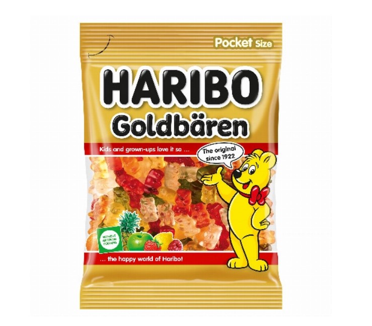 Haribo Goldbären gyümölcsízű gumicukor 100 g