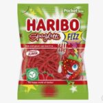 Haribo Spaghetti Strawberry Gyümölcsízű gumicukorka 80 g