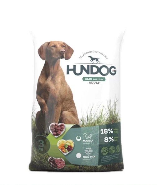 Hun-Dog Száraz Kutyatáp (Marha) - 3 kg