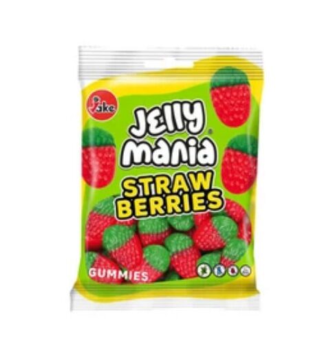 Jelly Mania eper gumicukor 100g