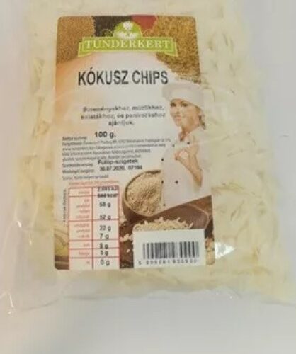 Tündérkert kókusz chips 100g
