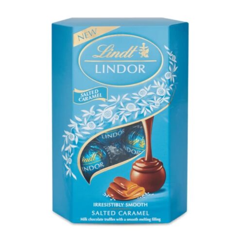 Lindt Lindor Sós Karamell Csokoládégolyó [200g]